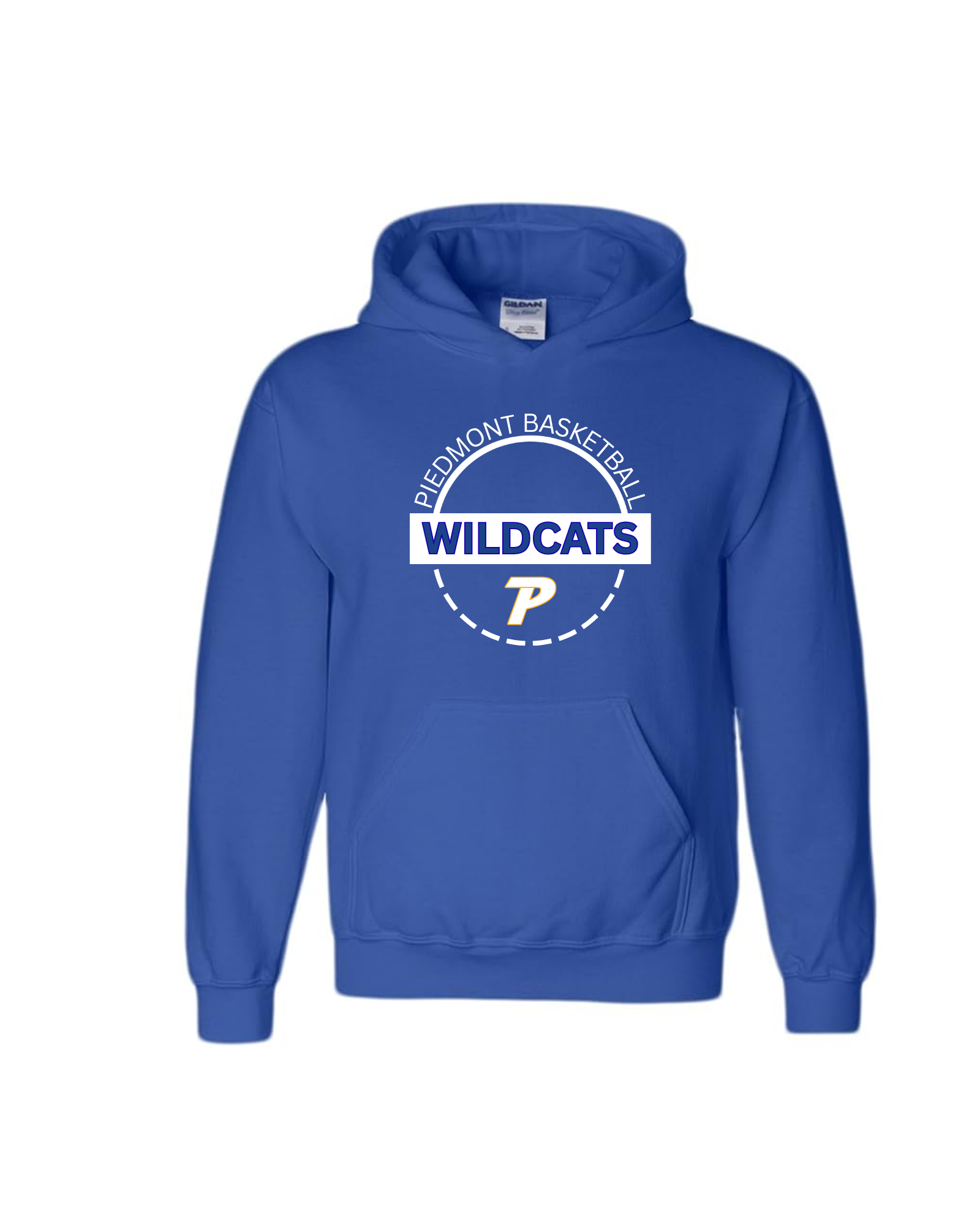 Blue Basketball Hoodie