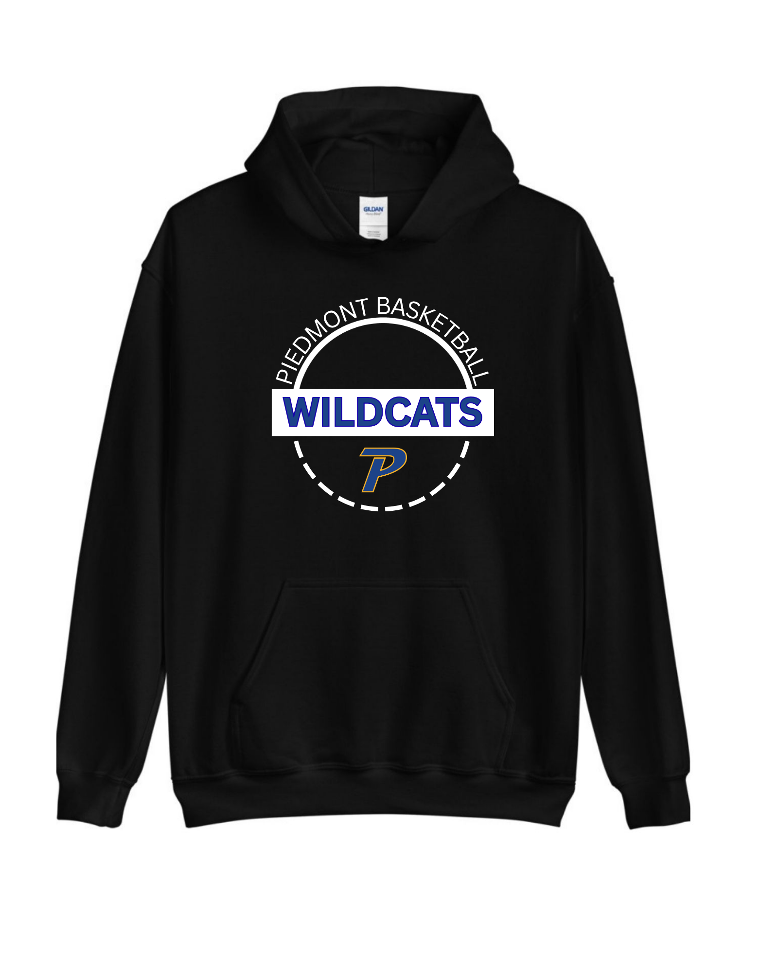 Black Basketball Hoodie