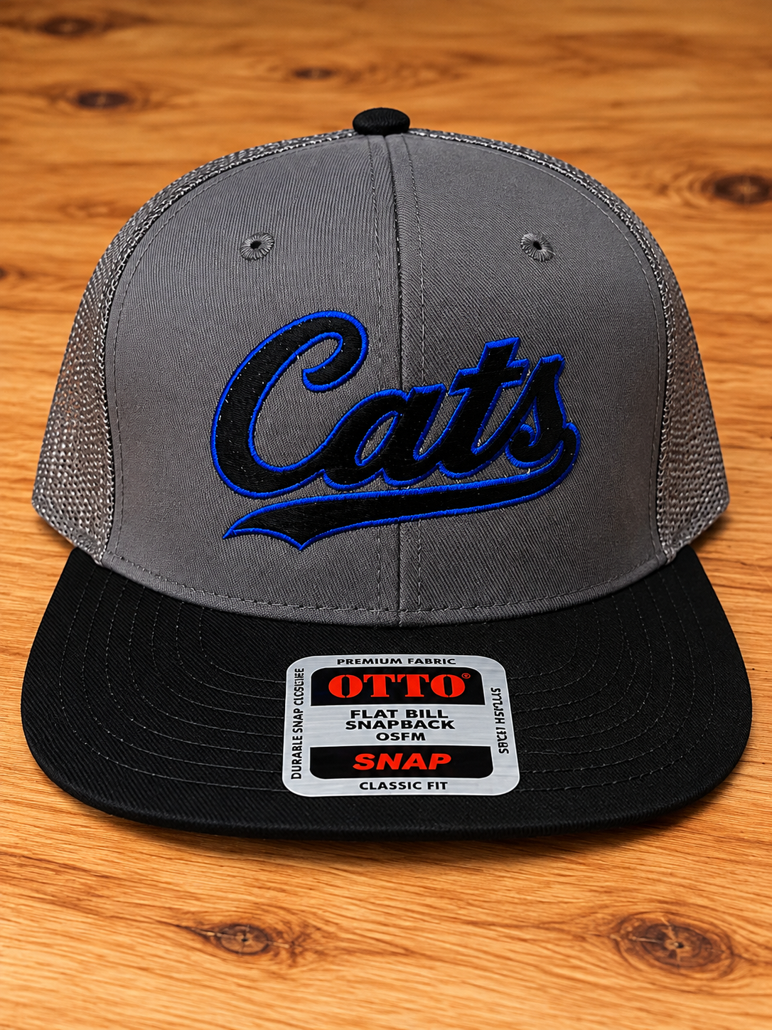 Cats Hat “black/blue”